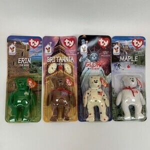 Ty Beanie Babies Erin Maple Glory Britannia Ronald McDonald House Charities Lot